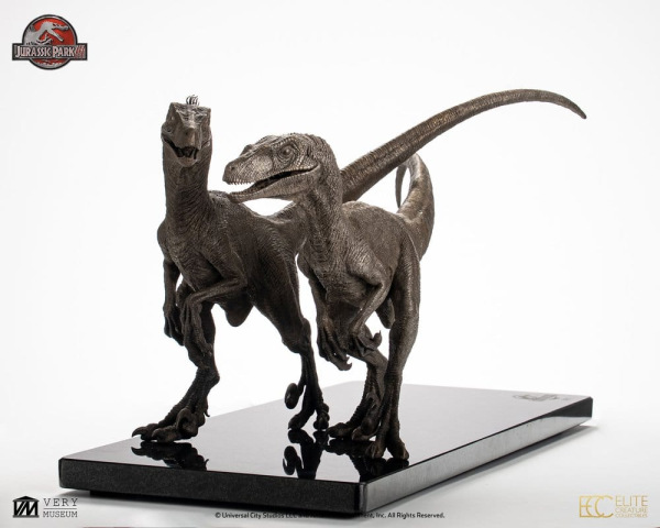 Jurassic Park Statue 1/8 Pair of Velociraptors 30 cm 8