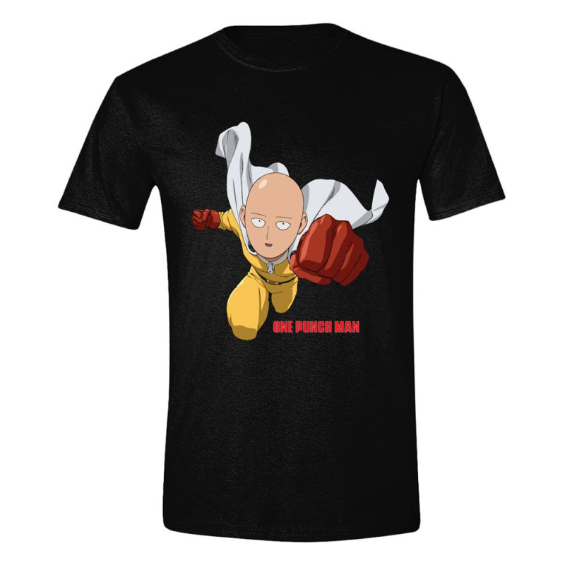 One Punch Man T-Shirt Flying Size S