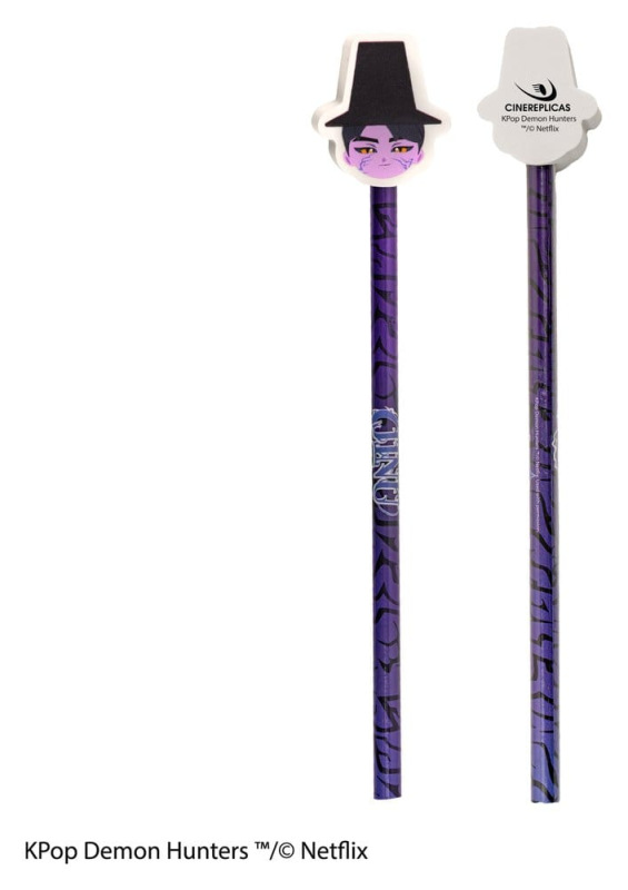 KPop Demon Hunters Pencil & Eraser Series 1 Display (30) 5