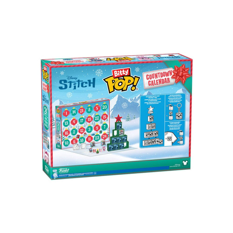 Disney Pocket POP! 13 Day Advent Calendar Countdown Stitch Holiday 1