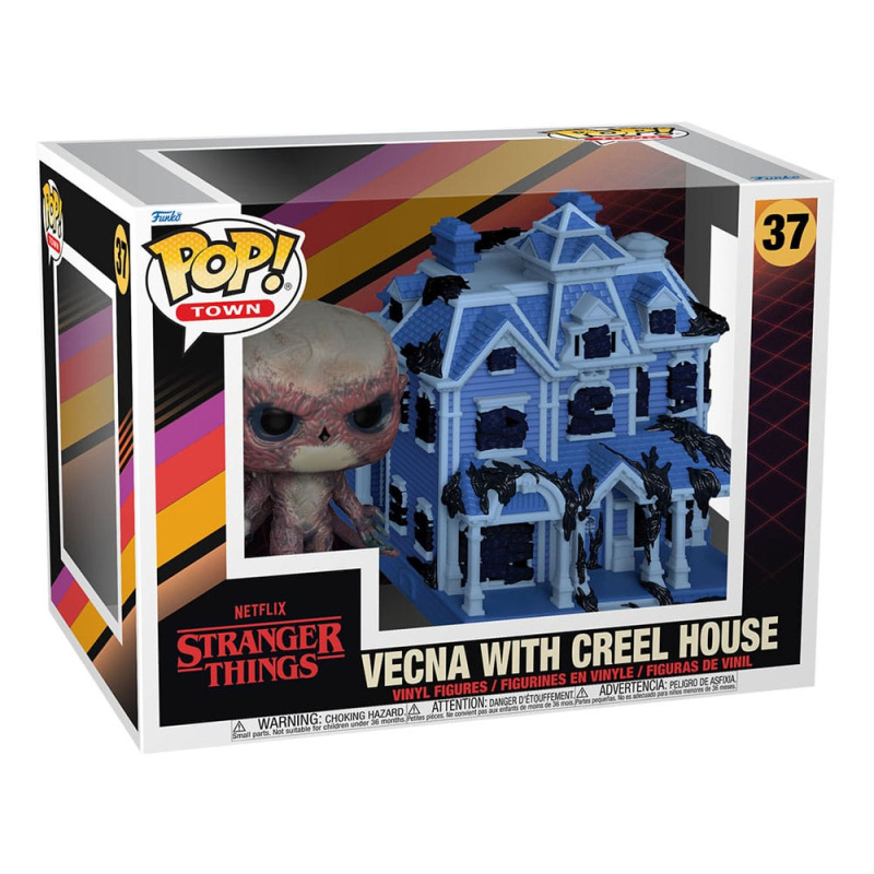 Stranger Things POP! Town Vinyl Figure Vecna with Creel House 9 cm 1