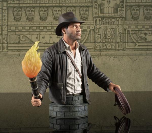 Indiana Jones Raiders of the Lost Ark: Indiana Jones 1/6 Bust - Gentle Giant