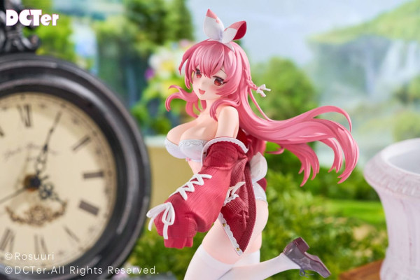 Rosuuri Original Character PVC Statue 1/7 White Rabbit Rosu Swimsuit Ver. 25 cm 4