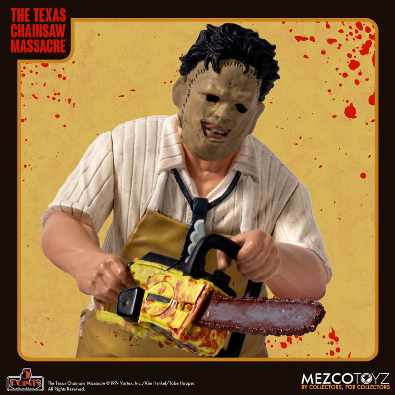 The Texas Chain Saw Massacre (1974) 5 Points Action Figure Leatherface 10 cm 3