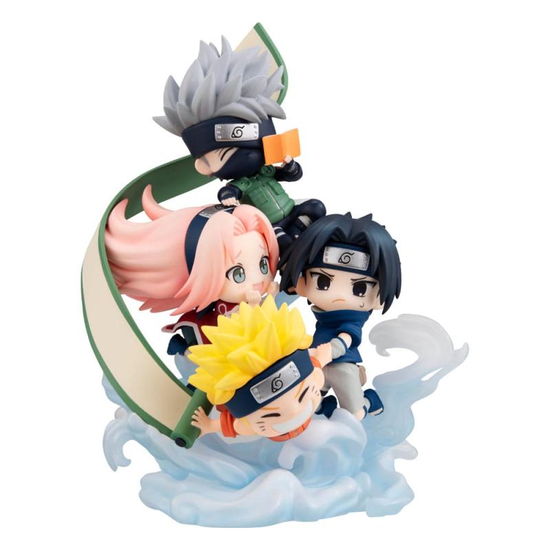 Naruto Shippuden FigUnity PVC Mini Statue Gather here, Team 7 13 cm 7