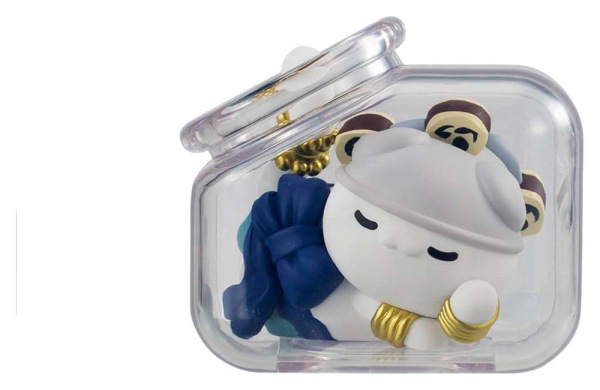 One Piece Mega Cat Project Mini Figures Good Night NyanPieceNyan! Ver. Luffy with rivals 6 cm Blind 4