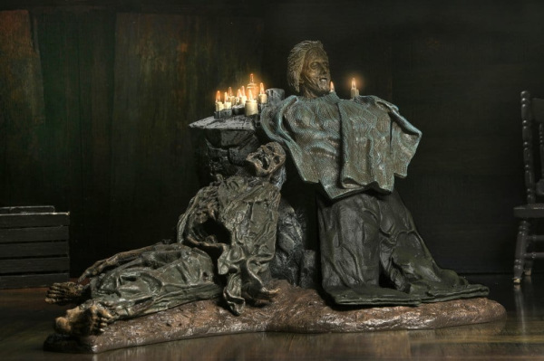 Friday the 13th: The Game Diorama Trenchcoat with Spikes Inferno Room Deluxe Set 1