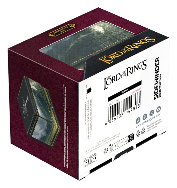 Ultimate Guard Sidewinder 100+ Xenoskin The Lord of the Rings™ "Places of Middle-earth" - Gondor 12