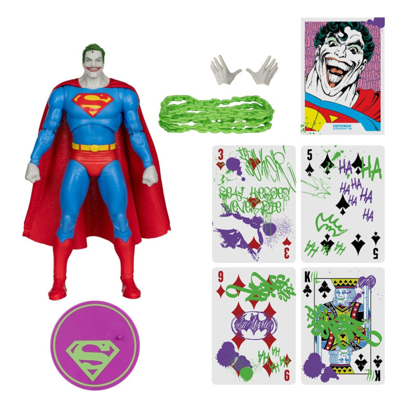 DC Comics DC Multiverse Action Figure Superman (Superman #9) (Jokerized) (Gold Label) 18 cm 1