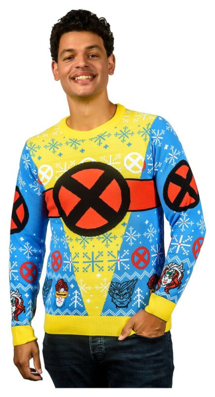 X-Men Christmas Sweater Size L 1