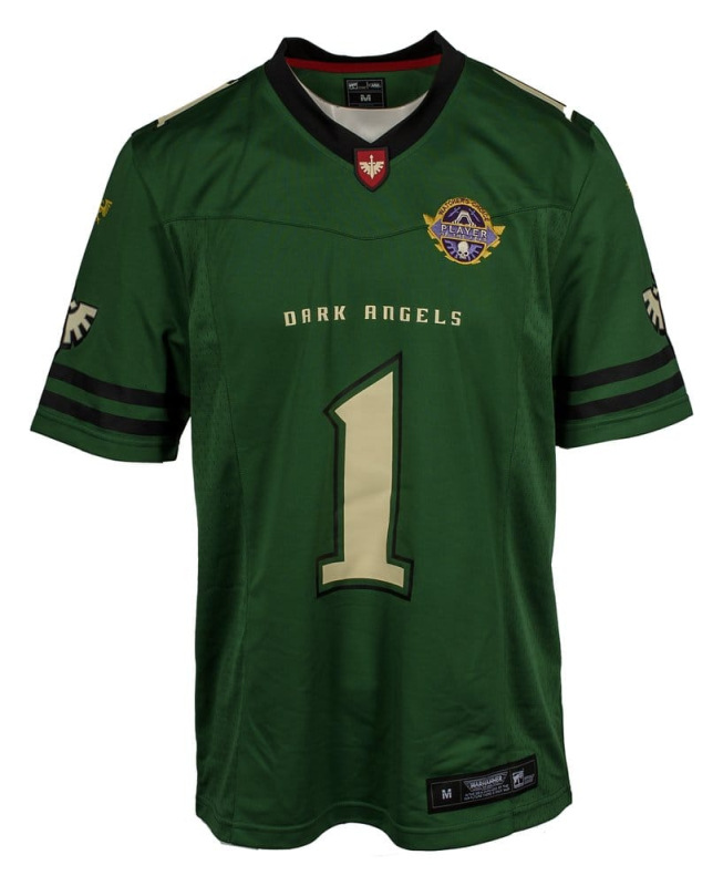Warhammer 40,000 Sports Jersey Shirt Dark Angels - XL 6