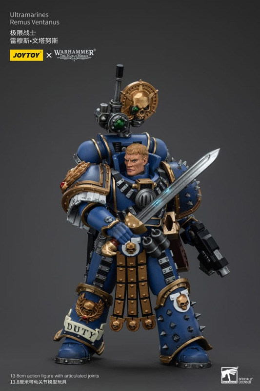 Warhammer The Horus Heresy Action Figure 1/18 Ultramarines Remus Ventanus 14 cm 3