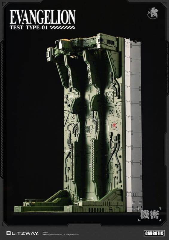 Evangelion Carbotix Action Figure Evangelion Unit-01 Test Type (DX Ver.) 33 cm 9