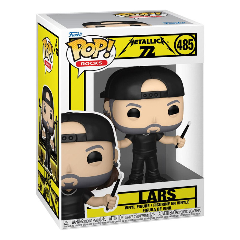 Metallica POP! Rocks Vinyl Figure Lars (72 Seasons) 9 cm 1