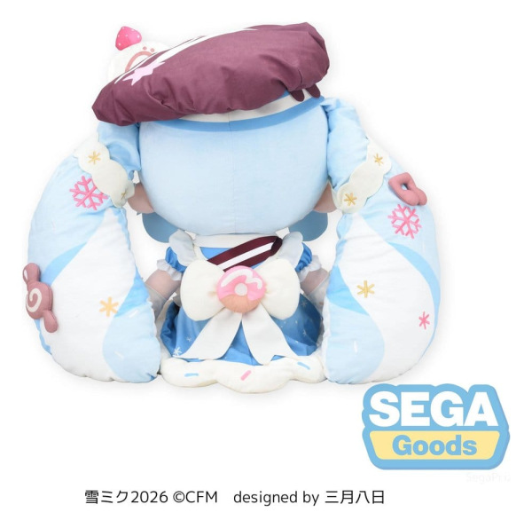 Character Vocal Series 01: Hatsune Miku Fuwa Petit Plush Figure Snow Miku 2026 Dodeka Jumbo 50 cm 3