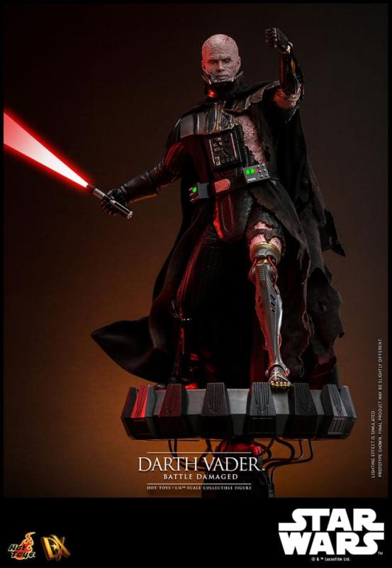 Star Wars Action Figure 1/6 Darth Vader (Battle Damaged) 35 cm