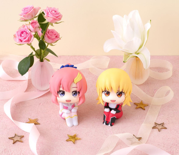 Mobile Suit Gundam Seed Freedom Look Up PVC Statue Lacus Clyne & Cagalli Yula Athha (with gift) 11 c