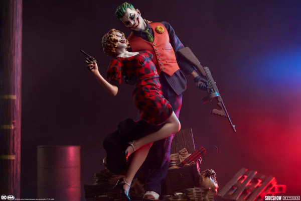 DC Comics Mythos Statue 1/5 The Joker and Harley Quinn: Lawless Love 41 cm 5