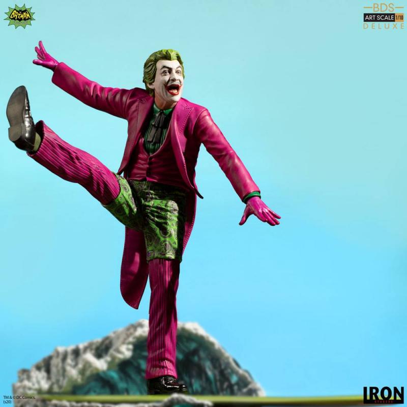 Batman 1966: The Joker - Deluxe BDS Art Scale Statue 1/10 - Iron Studios