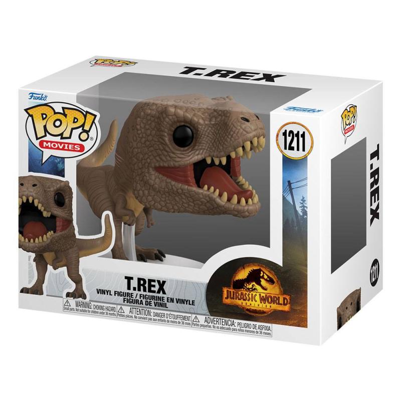 Jurassic World 3: T-Rex 9 cm POP! Movies Vinyl Figure - Funko