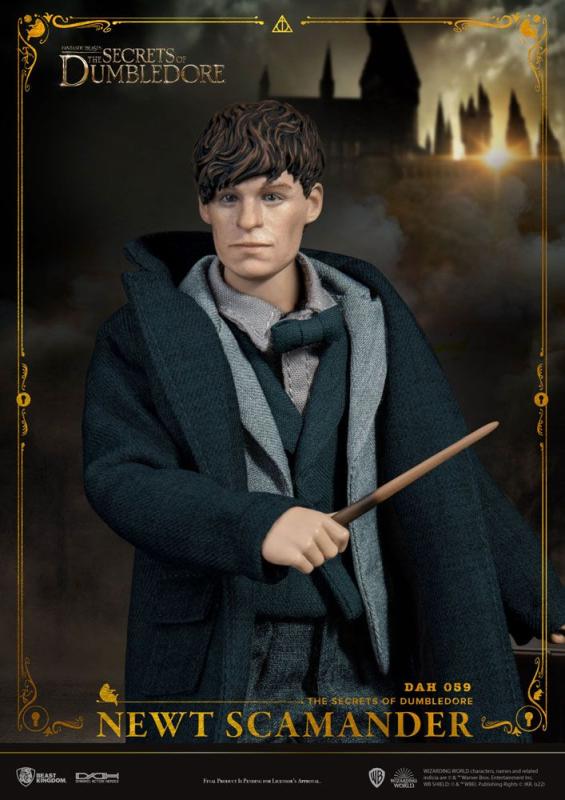 Fantastic Beasts The Secrets of Dumbledore: Newt Scamander 1/9 8ction Action Figure - BKT