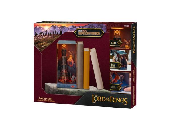 The Lord of the Rings Tiny Adventures Book Nook Mini Diorama Barad-Dûr 23 cm 8