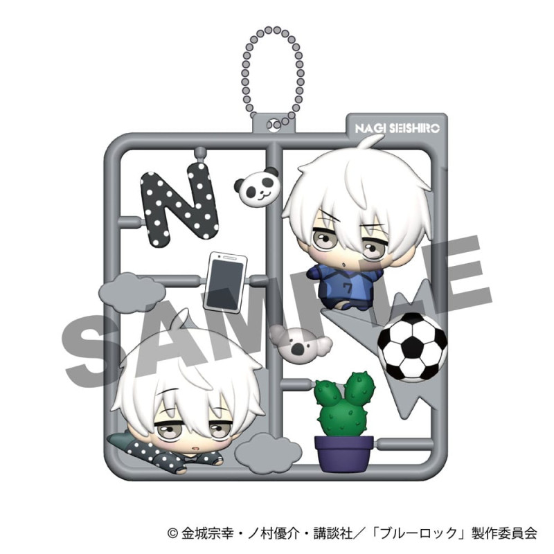 Blue Lock Plat Collection Keychain Assortment Vol. 1 (4) 2
