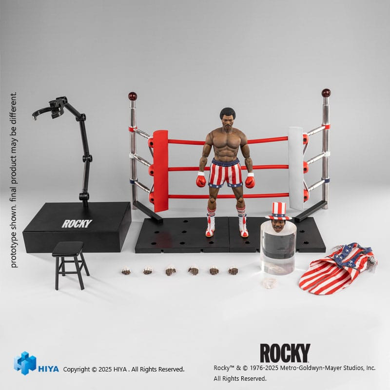 Rocky Exquisite Super Series Actionfigur 1/12 Apollo 16 cm 8