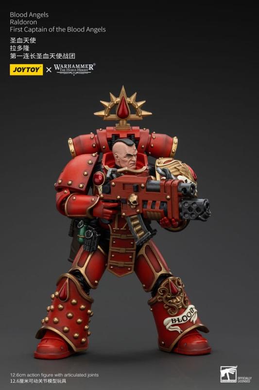 Warhammer The Horus Heresy Action Figure 1/18 Blood Angels Raldoron First Captain of the Blood Angel