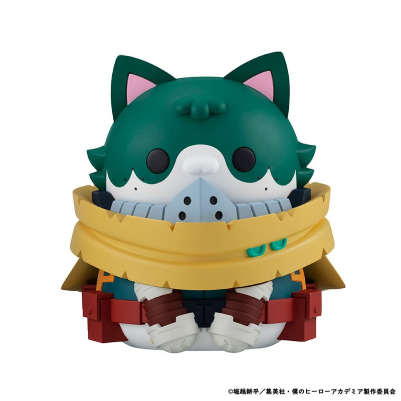 My Hero Academia Mega Cat Project Nyanto! The Big Heroaca Cats Series Trading Figure 3-Pack Izuku Mi 1