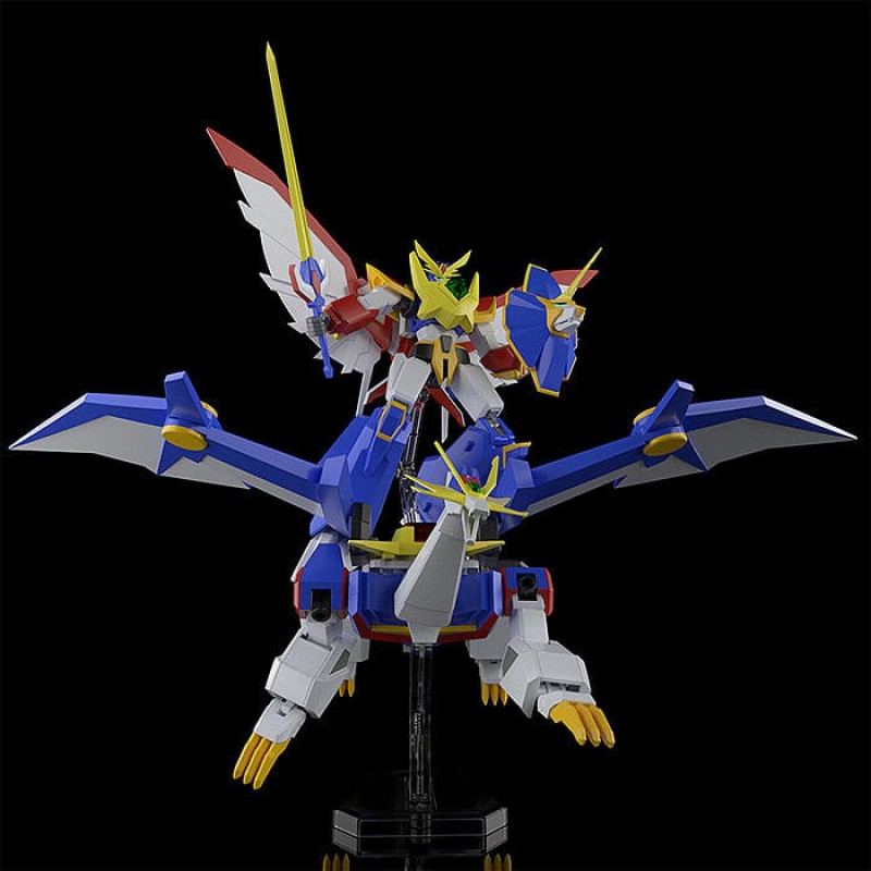Absolutely Invincible Raijin-Oh Moderoid Plastic Model Kit Bakuryu-Oh 16 cm 6