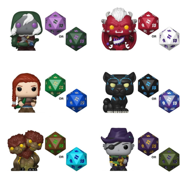 Dungeons & Dragons Bitty POP! & Dice Mystery Series 1 (12) 1