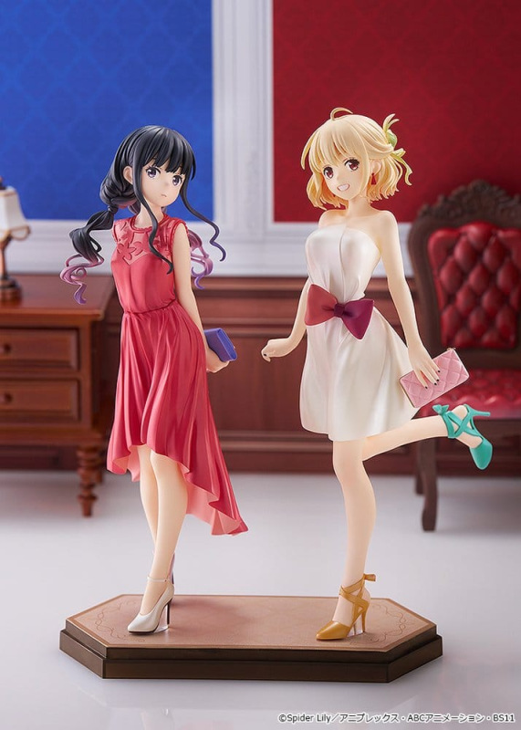 Lycoris Recoil Pop Up Parade PVC Figures 2-Pack Chisato Nishikigi & Takina Inoue: After Party! Ver. 1