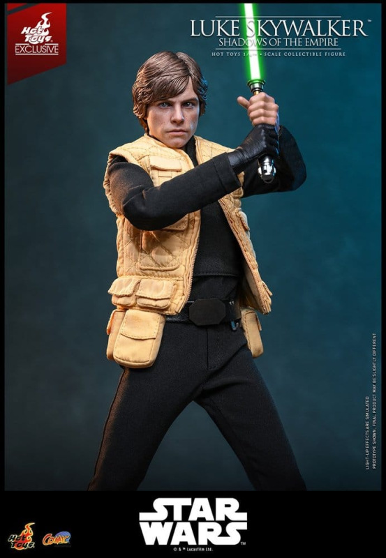 Star Wars Comic Masterpiece Action Figure 1/6 Luke Skywalker (Shadows Of The Empire) (Hot Toys Exclu 7