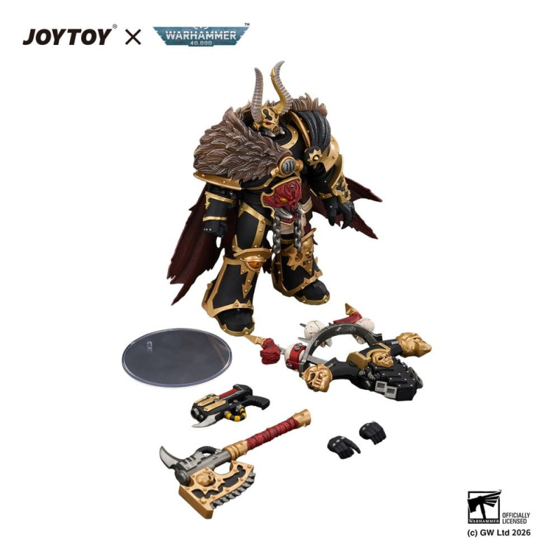 Warhammer Action Figure Black Legion Chaos Lord (13 cm) 4