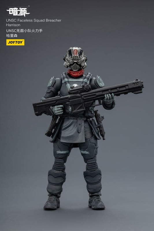 Dark Source Action Figure 1/25 UNSC Faceless Squad 8 cm 9