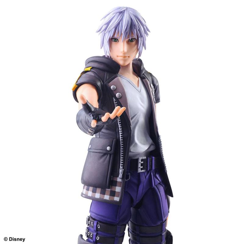 Kingdom Hearts III Play Arts Kai Action Figure Riku Ver. 2 Deluxe 24 cm