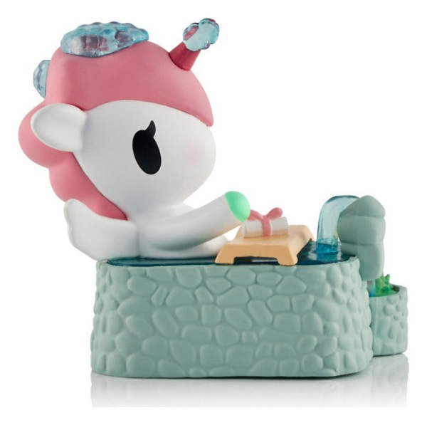 Unicorno Window Box Figure Spa Day Hot Springs Oasis 7 cm 1
