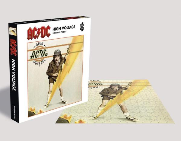 AC/DC Rock Saws Jigsaw Puzzle High Voltage (500 pieces)