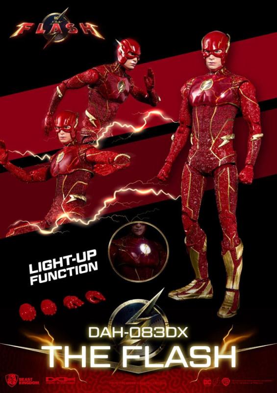The Flash: The Flash Deluxe Version 1/9 Dynamic 8ction Heroes Action Figure - BKT