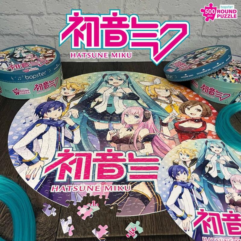 Hatsune Miku Jigsaw Puzzle Round 500 pieces 8