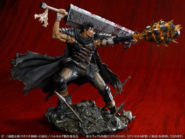 Berserk PVC Statue 1/7 Guts Black Swordsman Ver. 26 cm 2