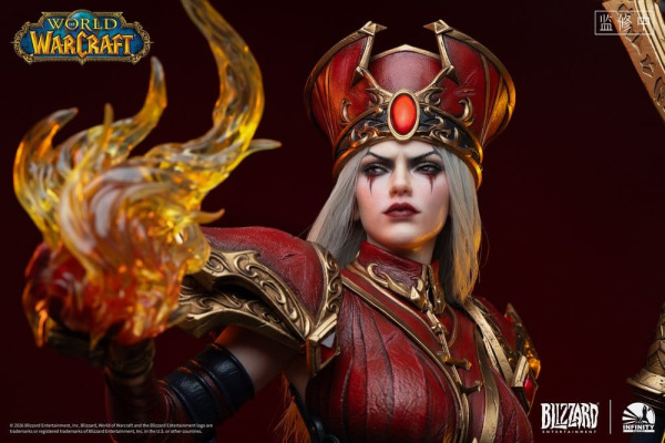 World of Warcraft Silicone Statue 1/3 Sally Whitemane 108 cm 13