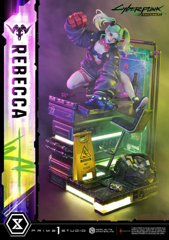 Cyberpunk: Edgerunners Real Elite Masterline Series Statue 1/4 Rebecca 54 cm 13