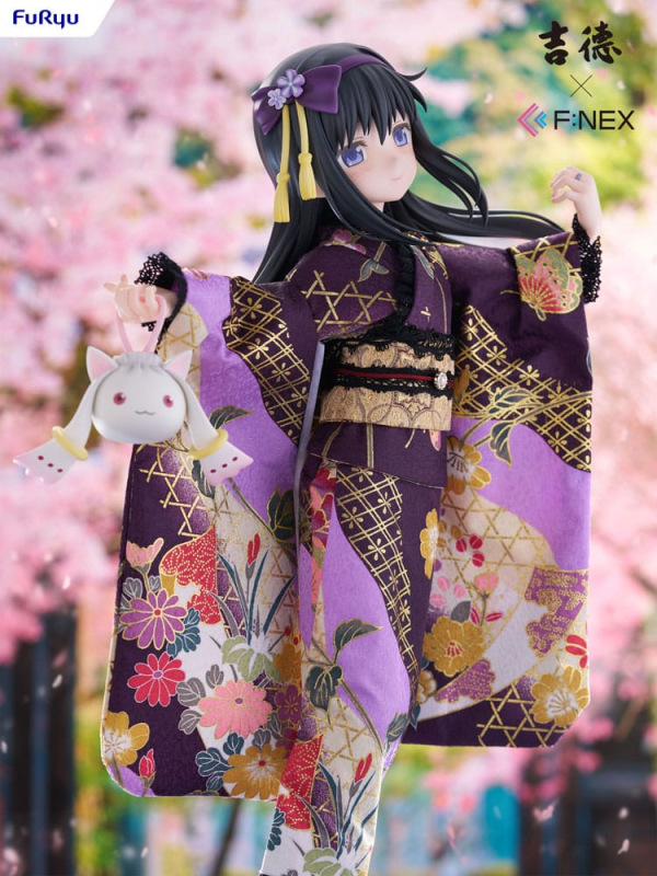 Puella Magi Madoka Magica F:NEX PVC Statue 1/4 Rebellion Homura Akemi Japanese Doll 45 cm 6