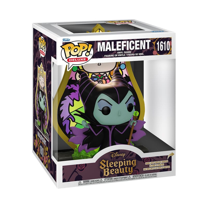 Disney POP! Deluxe Vinyl Figure Maleficent (Glass) 9 cm 1