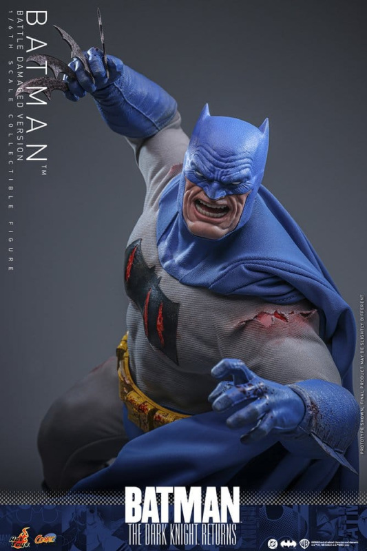 Batman: The Dark Knight Returns Comic Masterpiece Action Figure 1/6 Batman (Battle Damaged Version) 7