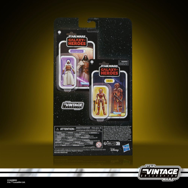 Star Wars: Galaxy of Heroes Vintage Collection Action Figure 2-Pack Jedi Knight Revan & HK-47 10 cm 4
