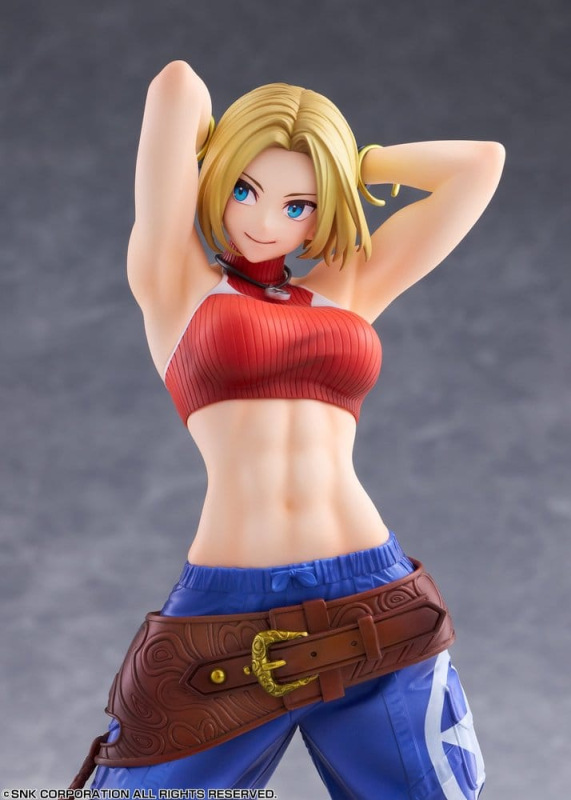 Fighting Girls Collection The King of Fighters XV PVC Figure 1/7 Blue Mary AmiAmi Limited Edition 26 1