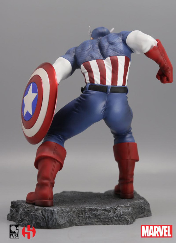 Marvel Comics Civil War Statue 1/8 Captain America 22 cm 3
